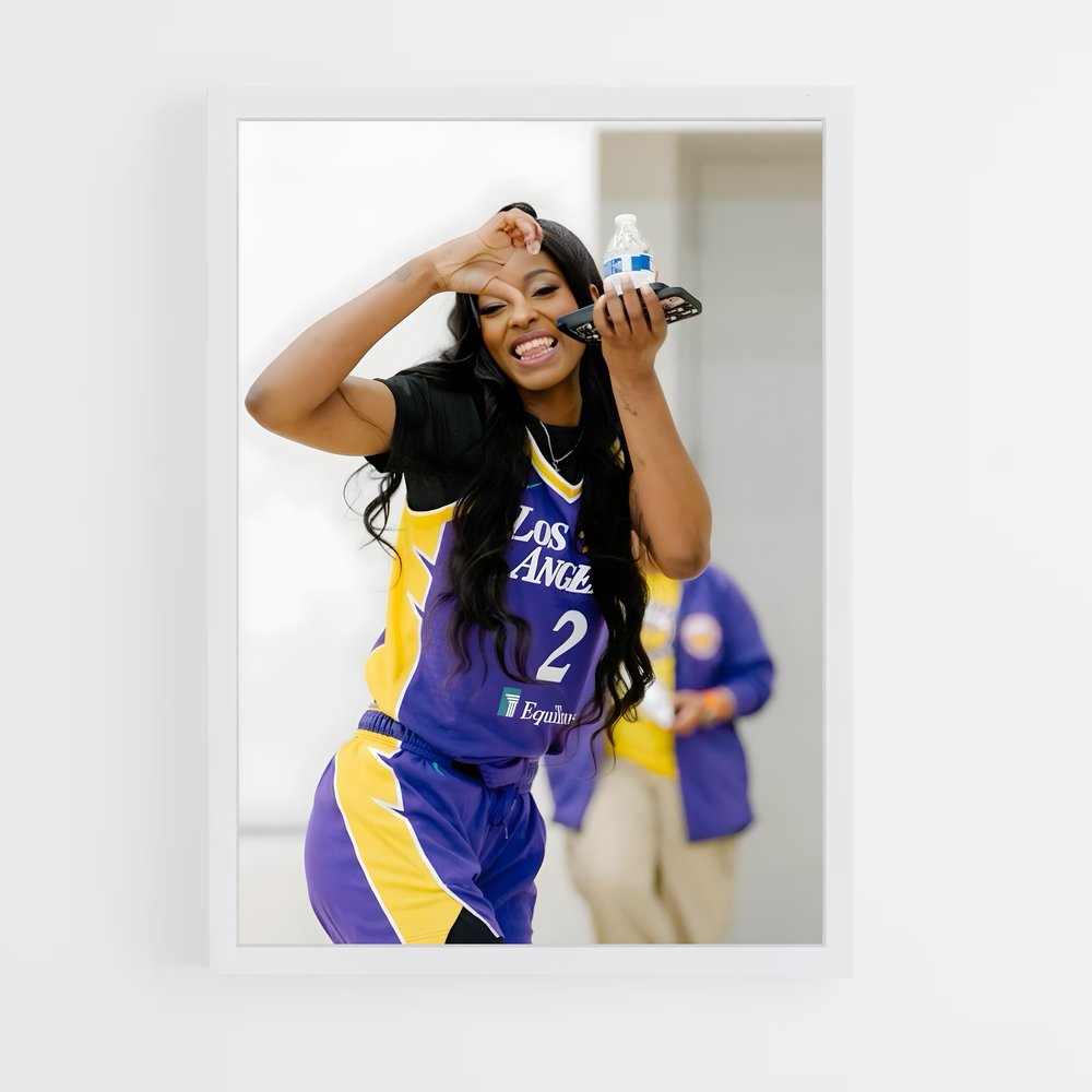 Poster Basket Queen – affiche Basketball (vue 3)